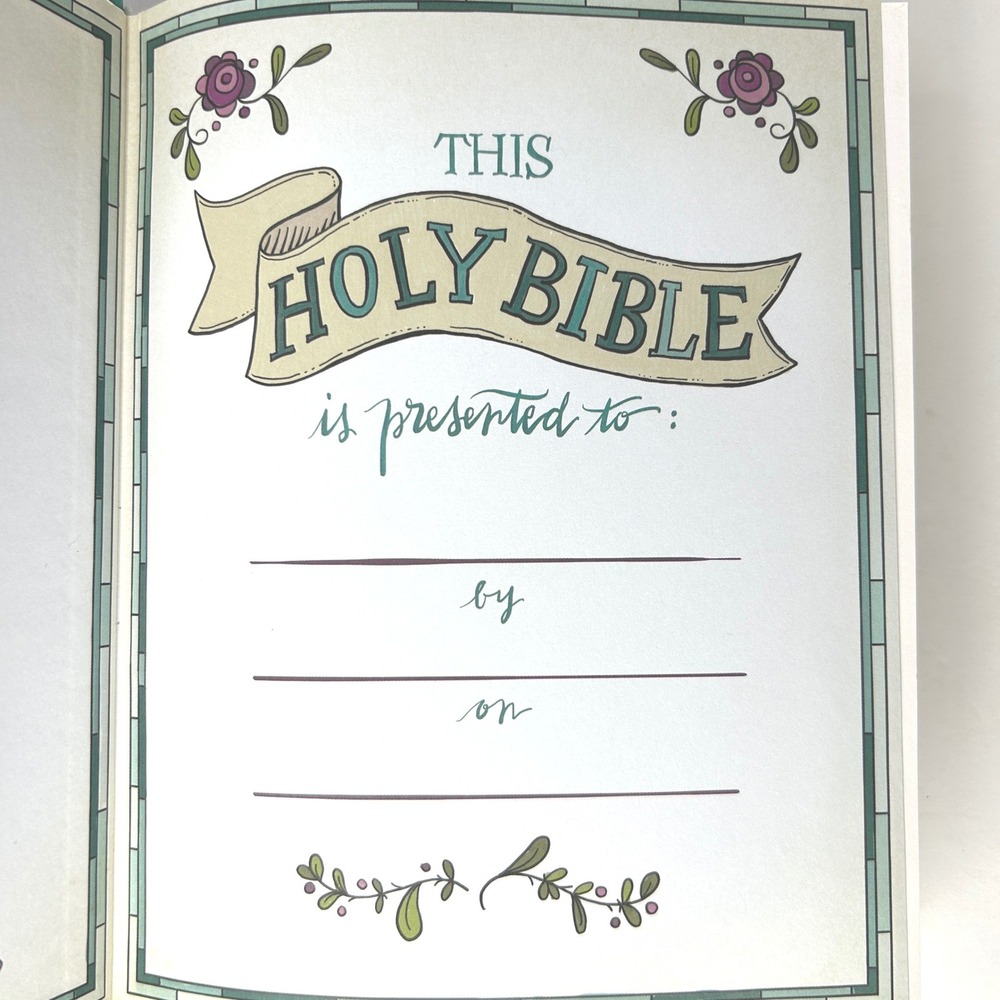 NIV Beautiful Word Coloring Bible Zondervan Hardcover 2016 Illustrated Verses - Picture 6 of 13